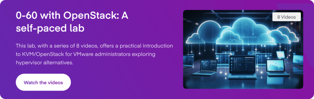 0-60 lab with OpenStack