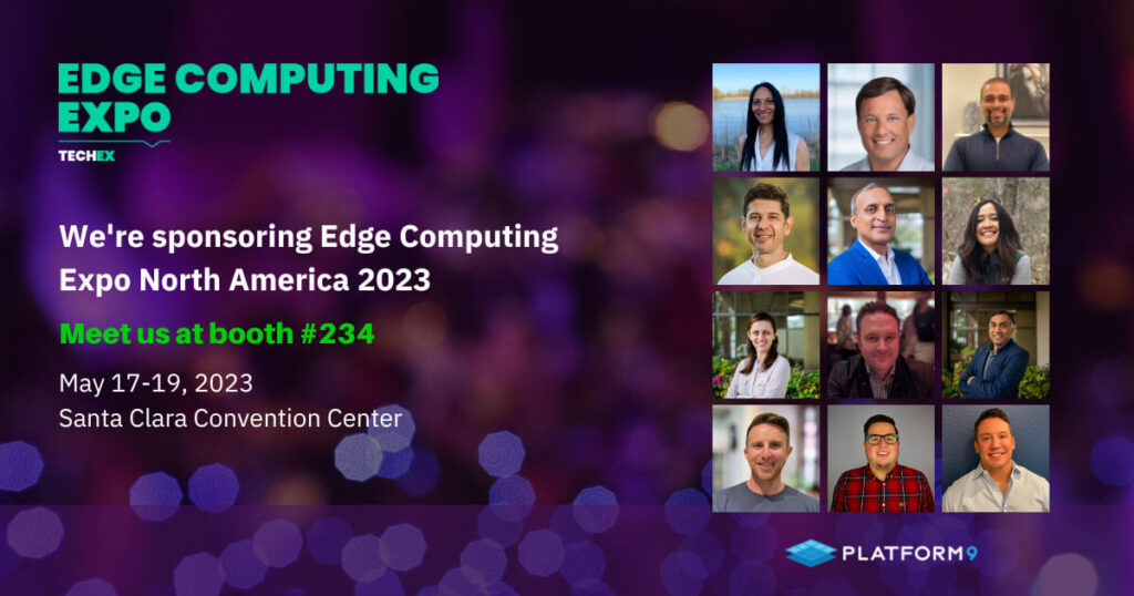 Platform9 at the Edge Computing Expo North America 2023