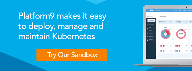 Kubernetes Monitoring - Platform9's Sandbox