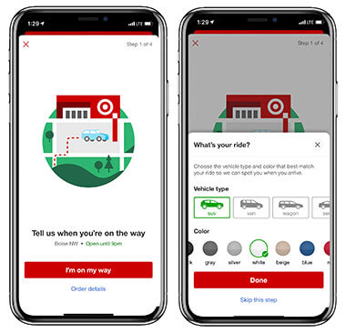 Target Grocery Pick-Up App