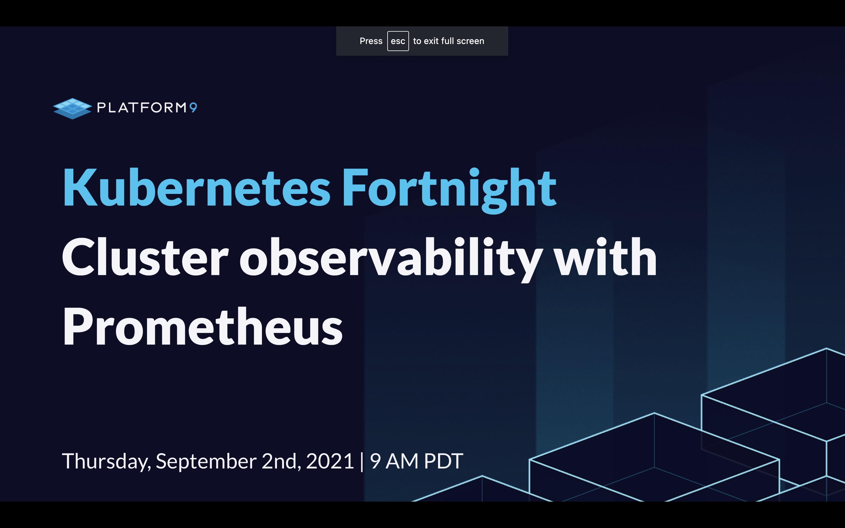 Kubernetes Observability With Prometheus